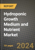 2024 Hydroponic Growth Medium and Nutrient Market Outlook Report: Industry Size, Market Shares Data, Insights, Growth Trends, Opportunities, Competition 2023 to 2031- Product Image
