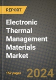 2024 Electronic Thermal Management Materials Market Outlook Report: Industry Size, Market Shares Data, Insights, Growth Trends, Opportunities, Competition 2023 to 2031- Product Image