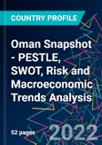 Oman Snapshot - PESTLE, SWOT, Risk and Macroeconomic Trends Analysis- Product Image