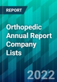 Orthopedic Annual Report Company Lists- Product Image
