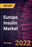 Europe Insulin Market Forecast to 2028 - COVID-19 Impact and Regional Analysis - by Type- Product Image