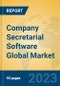 Company Secretarial Software Global Market Insights 2023, Analysis and Forecast to 2028, by Market Participants, Regions, Technology, Application, Product Type - Product Image