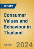 Consumer Values and Behaviour in Thailand- Product Image