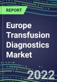 2022-2027 Europe Transfusion Diagnostics Market Opportunities, 2022 Shares and Five-Year Forecasts in 38 Countries - Immunohematology and Infectious Disease Screening - Analyzers and Reagents, Competitive Analysis, Growth Strategies, Volume and Sales Segment Forecasts- Product Image