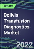 2022-2027 Bolivia Transfusion Diagnostics Market Opportunities, 2022 Shares and Five-Year Forecasts - Immunohematology and Infectious Disease Screening Analyzers and Reagents- Product Image