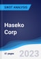 Haseko Corp - Strategy, SWOT and Corporate Finance Report - Product Image