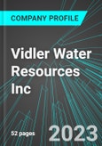Vidler Water Resources Inc (VWTR:NAS): Analytics, Extensive Financial Metrics, and Benchmarks Against Averages and Top Companies Within its Industry- Product Image