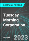 Tuesday Morning Corporation (TUEM:NAS): Analytics, Extensive Financial Metrics, and Benchmarks Against Averages and Top Companies Within its Industry- Product Image