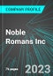 Noble Romans Inc (NROM:OTC): Analytics, Extensive Financial Metrics, and Benchmarks Against Averages and Top Companies Within its Industry - Product Thumbnail Image
