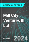 Mill City Ventures III Ltd (MCVT:NAS): Analytics, Extensive Financial Metrics, and Benchmarks Against Averages and Top Companies Within its Industry- Product Image