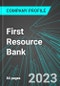 First Resource Bank (Exton, PA) (FRSB:OTC): Analytics, Extensive Financial Metrics, and Benchmarks Against Averages and Top Companies Within its Industry - Product Thumbnail Image