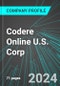 Codere Online U.S. Corp (CDRO:NAS): Analytics, Extensive Financial Metrics, and Benchmarks Against Averages and Top Companies Within its Industry - Product Thumbnail Image
