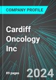 Cardiff Oncology Inc (CRDF:NAS): Analytics, Extensive Financial Metrics, and Benchmarks Against Averages and Top Companies Within its Industry- Product Image