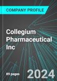 Collegium Pharmaceutical Inc (COLL:NAS): Analytics, Extensive Financial Metrics, and Benchmarks Against Averages and Top Companies Within its Industry- Product Image