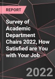 Survey of Academic Department Chairs 2022, How Satisfied are You with Your Job- Product Image