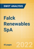 Falck Renewables SpA - Strategic SWOT Analysis Review- Product Image
