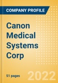 Canon Medical Systems Corp - Product Pipeline Analysis, 2022 Update- Product Image