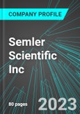 Semler Scientific Inc (SMLR:NAS): Analytics, Extensive Financial Metrics, and Benchmarks Against Averages and Top Companies Within its Industry- Product Image