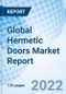Global Hermetic Doors Market Report Size, Trends & Growth Opportunity, By Type, By Application, By Product Type, By Region And Forecast Till 2027. - Product Thumbnail Image