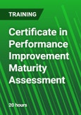 Certificate in Performance Improvement Maturity Assessment- Product Image