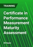 Certificate in Performance Measurement Maturity Assessment- Product Image