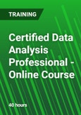 Certified Data Analysis Professional - Online Course- Product Image