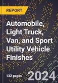 2023 Global Forecast For Automobile, Light Truck, Van, and Sport Utility Vehicle Finishes (2023-2028 Outlook) - Manufacturing & Markets Report- Product Image