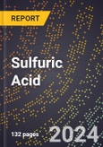2024 Global Forecast for Sulfuric Acid (2025-2030 Outlook) - Manufacturing & Markets Report- Product Image