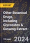 2024 Global Forecast for Other Botanical Drugs, Including Glycosides & Ginseng Extract (2025-2030 Outlook) - Manufacturing & Markets Report - Product Thumbnail Image