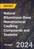 2023 Global Forecast For Natural Bituminous-Base (Coal Tar or Asphalt) Nonstructural (Nonload-Bearing) Caulking Compounds and Sealants (2023-2028 Outlook) - Manufacturing & Markets Report- Product Image