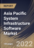 Asia Pacific System Infrastructure Software Market Size, Share & Industry Trends Analysis Report by Type (Network & System Management, Storage, and Security), Application, End-use, Country and Growth Forecast, 2022-2028- Product Image