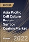 Asia Pacific Cell Culture Protein Surface Coating Market Size, Share & Industry Trends Analysis Report by Type (Self-coating and Precoating), Protein Source (Animal-derived, Human-derived, Synthetic and Others), Country and Growth Forecast, 2022-2028 - Product Thumbnail Image