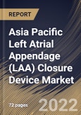 Asia Pacific Left Atrial Appendage (LAA) Closure Device Market Size, Share & Industry Trends Analysis Report by Application, End-user, Country and Growth Forecast, 2022-2028- Product Image
