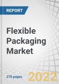 Flexible Packaging Market by Packaging Type (Pouches, Bags, Roll Stock, Films & Wraps), Printing Technology (Flexography, Rotogravure, Digital Printing), End-user Industry, Material (Paper, Plastic, Metal) and Region - Global Forecast to 2027- Product Image
