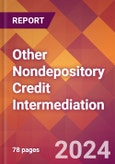 Other Nondepository Credit Intermediation - 2024 U.S. Market Research Report with Updated Recession Risk Forecasts- Product Image