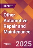 Other Automotive Repair and Maintenance - 2024 U.S. Market Research Report with Updated Recession Risk Forecasts- Product Image