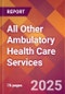 All Other Ambulatory Health Care Services - 2024 U.S. Market Research Report with Updated Recession Risk Forecasts - Product Image