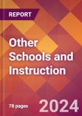 Other Schools and Instruction - 2024 U.S. Market Research Report with Updated Recession Risk Forecasts- Product Image