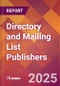 Directory and Mailing List Publishers - US Industry Market Research Report with Updated Recession Risk Analysis & Forecasts - Product Thumbnail Image