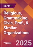 Religious, Grantmaking, Civic, Prof., & Similar Organizations - US Industry Market Research Report with Updated Recession Risk Analysis & Forecasts- Product Image