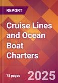 Cruise Lines and Ocean Boat Charters - 2024 U.S. Market Research Report with Updated Recession Risk Forecasts- Product Image