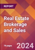 Real Estate Brokerage and Sales - 2024 U.S. Market Research Report with Updated Recession Risk Forecasts- Product Image