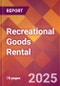 Recreational Goods Rental - 2024 U.S. Market Research Report with Updated Recession Risk Forecasts - Product Thumbnail Image