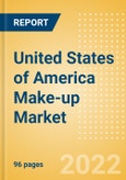 United States of America (USA) Make-up Market Size and Trend Analysis by Categories and Segment, Distribution Channel, Packaging Formats, Market Share, Demographics and Forecast, 2021-2026- Product Image
