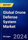 Global Drone Defense System Market (2022-2027) by Component, Range, Platform, Type, and Geography, Competitive Analysis and the Impact of Covid-19 with Ansoff Analysis- Product Image