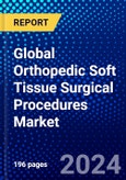 Global Orthopedic Soft Tissue Surgical Procedures Market (2022-2027) by Procedure, Injury Location, and Geography, Competitive Analysis and the Impact of Covid-19 with Ansoff Analysis- Product Image