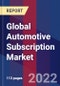 Global Automotive Subscription Market Size By Subscription Provider, By Vehicle Type, By Subscription Period, By Geographic Scope And Forecast - Product Image