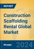 Construction Scaffolding Rental Global Market Insights 2024, Analysis and Forecast to 2029, by Market Participants, Regions, Technology, Application, Product Type- Product Image