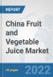 China Fruit and Vegetable Juice Market: Prospects, Trends Analysis, Market Size and Forecasts up to 2028 - Product Thumbnail Image