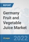 Germany Fruit and Vegetable Juice Market: Prospects, Trends Analysis, Market Size and Forecasts up to 2028 - Product Thumbnail Image